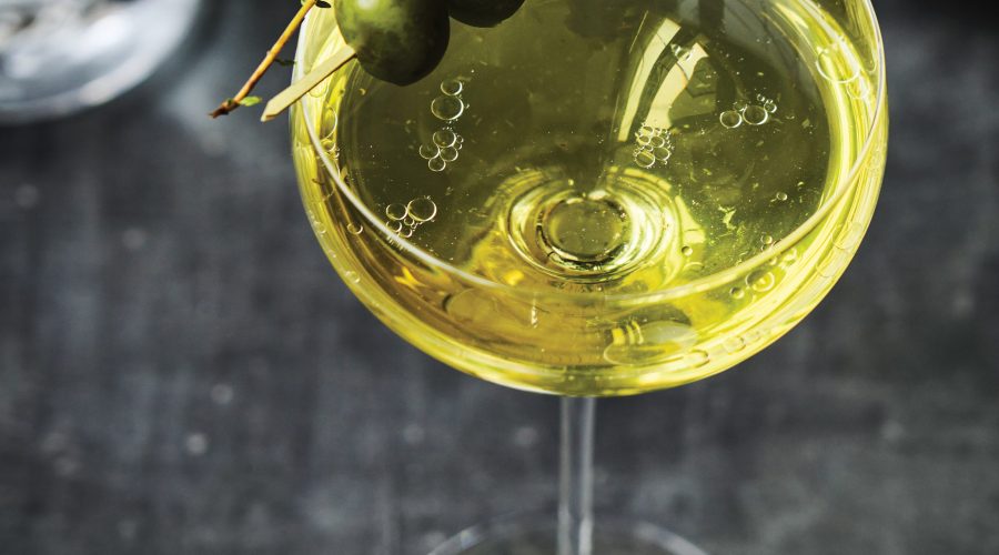 Tenure green gin-chartreuse cocktail from Tomo in Seattle