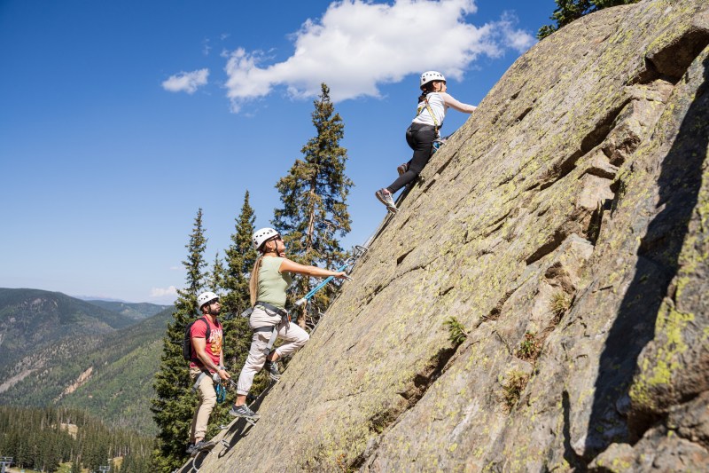 Taos Ski Valley Via Ferrata Climbing Tours