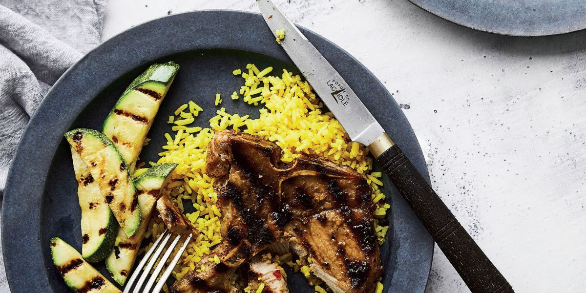 Grilled Lemongrass Pork Chops from Vietnamese Food Any Day