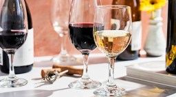 Sunset Wine Club wine glasses