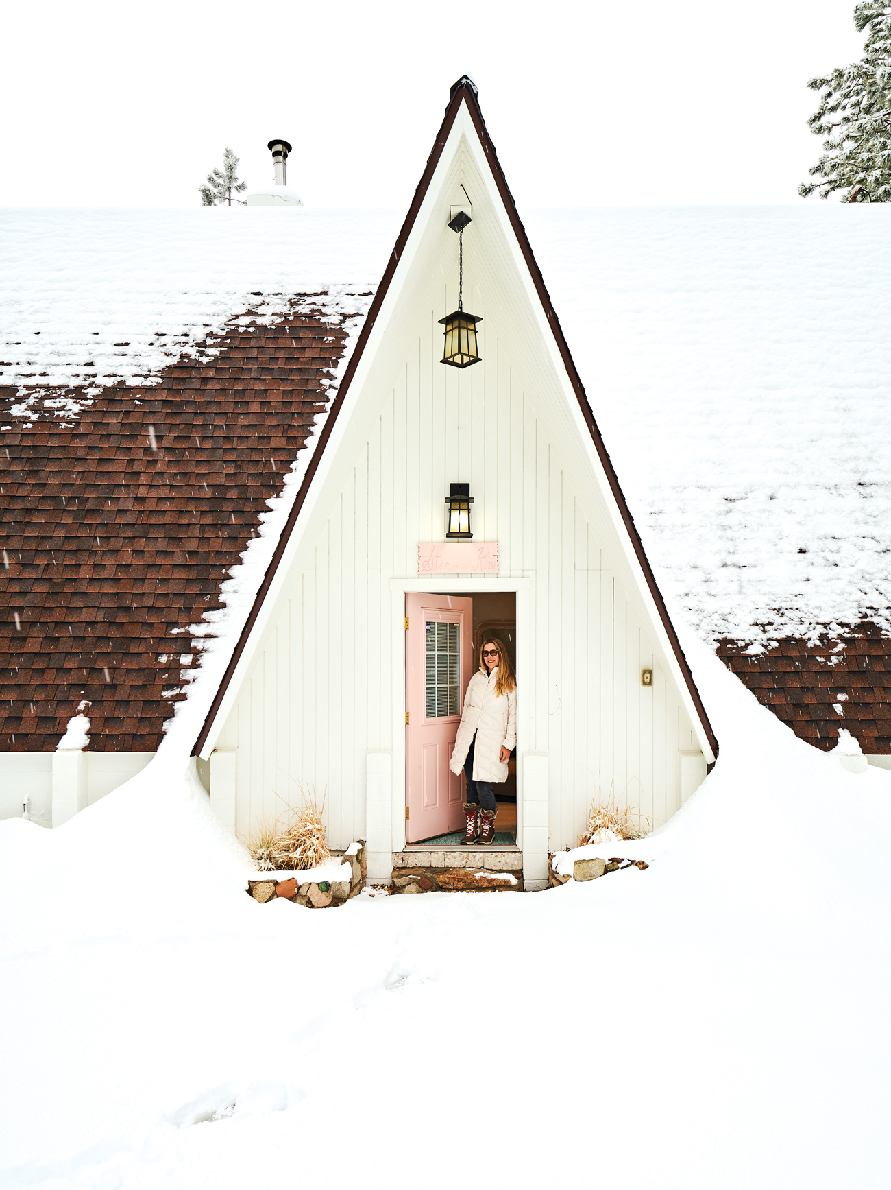 This A-Frame's Decor Is Built on Vintage Finds and DIY Upgrades