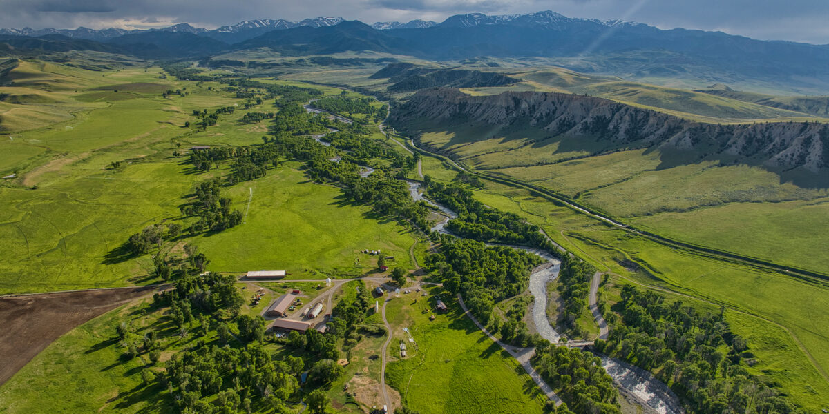 Aerial View Antlers Ranch