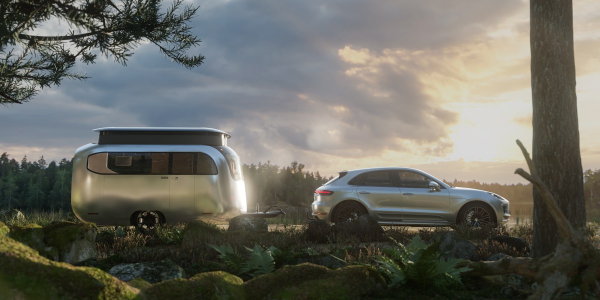 Airstream Porsche Trailer