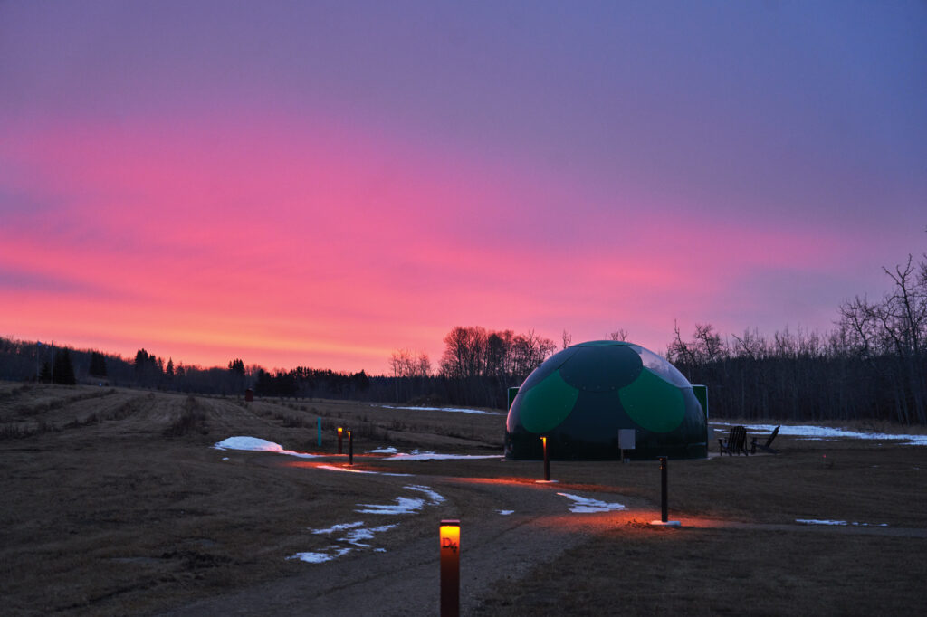 Métis Crossing Stargazing Domes