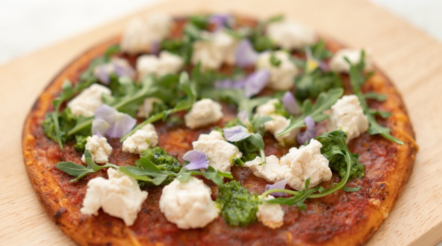 Arugula Pesto Pizza