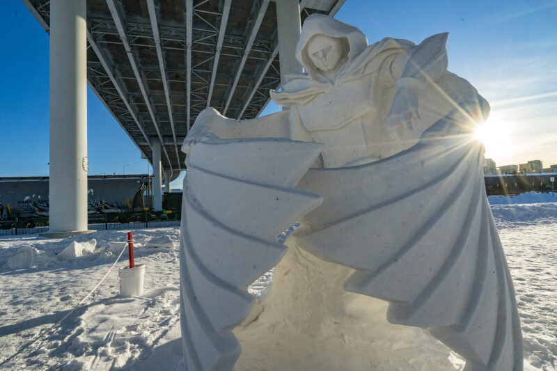 Anchorage Snow Sculpture Fur Rendezvous Festival