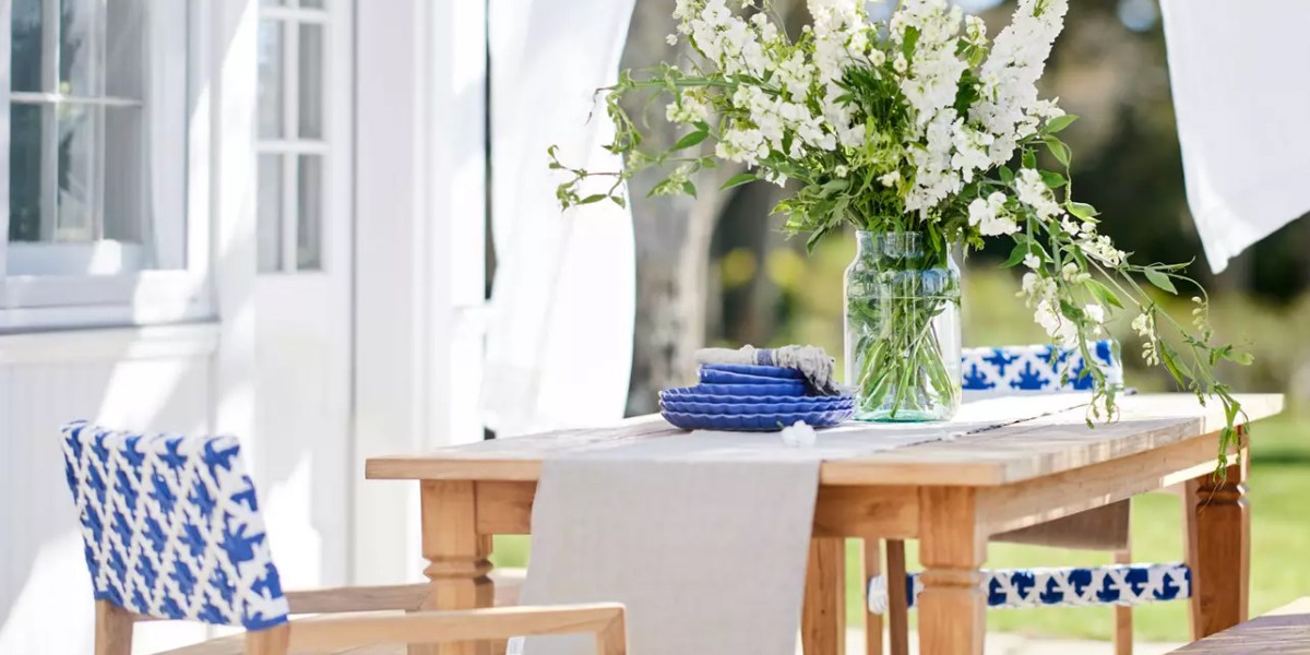 Anthropologie Palladio Reclaimed Teak Dining Table