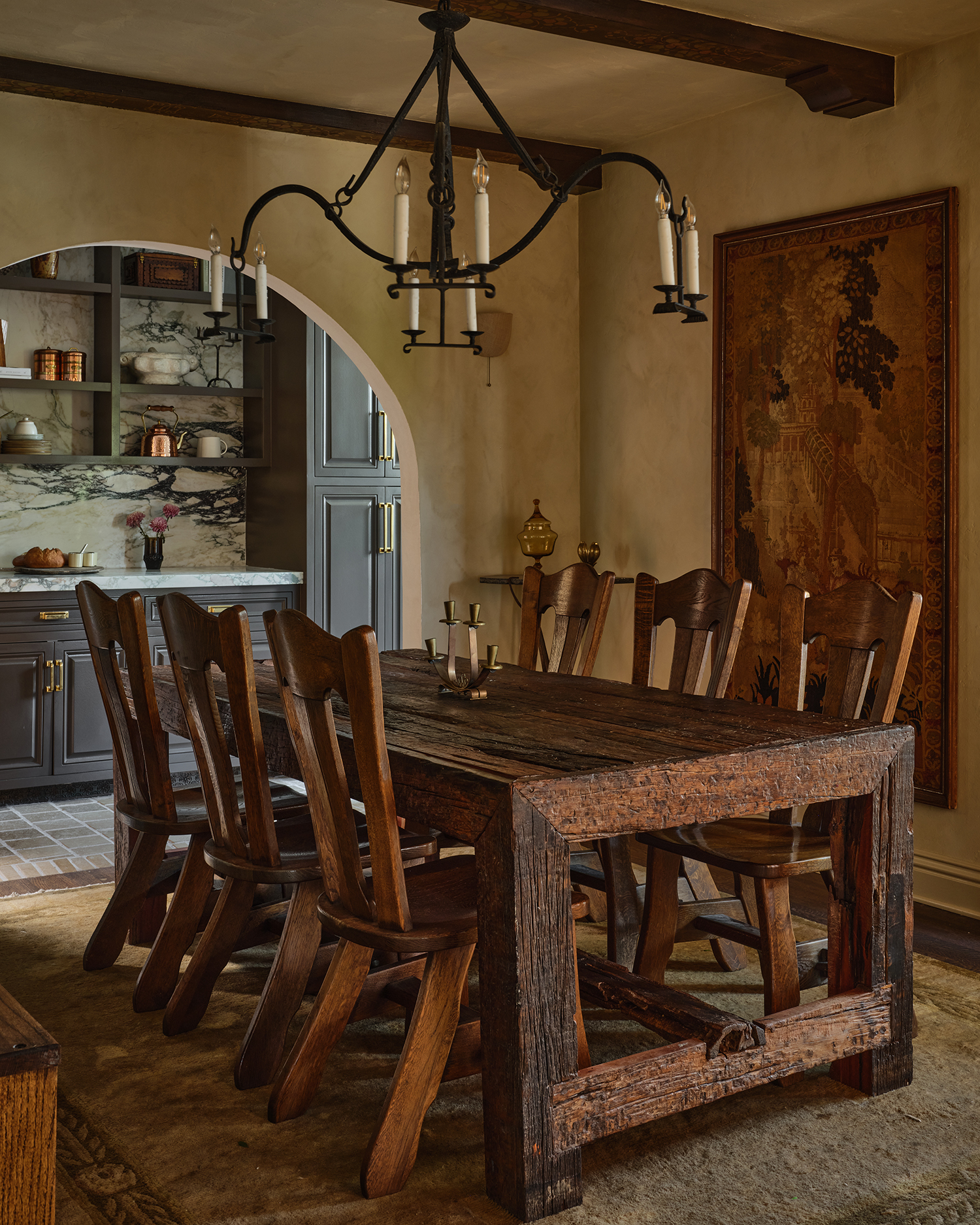 Antique Dining Room by Drew Michael Scott