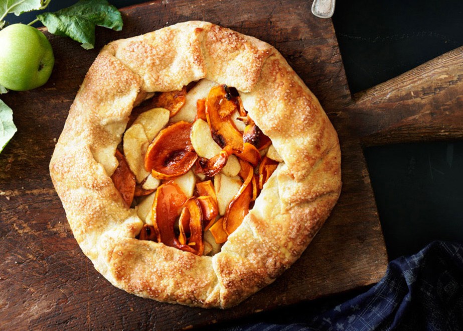 Apple Pumpkin Galette