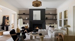 Art Deco Inspired Living Room by Rachel Brown