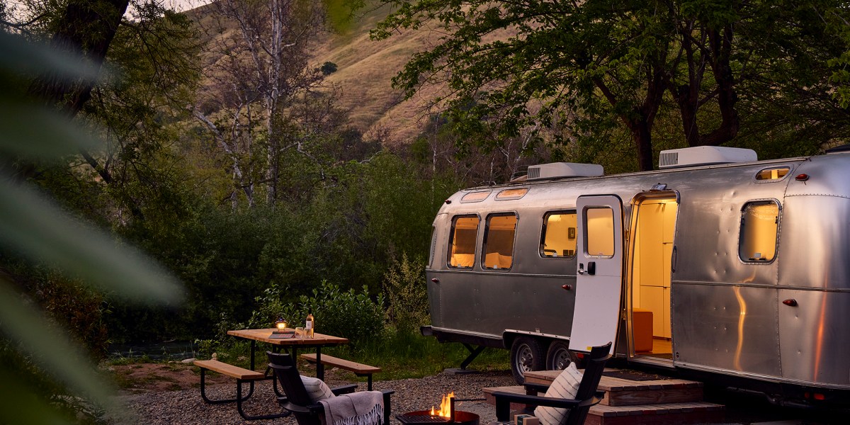 Autocamp Sequoia Airstream Exterior