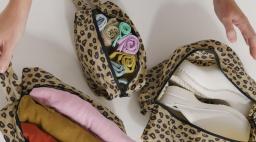 Baggu Zip Set Leopard