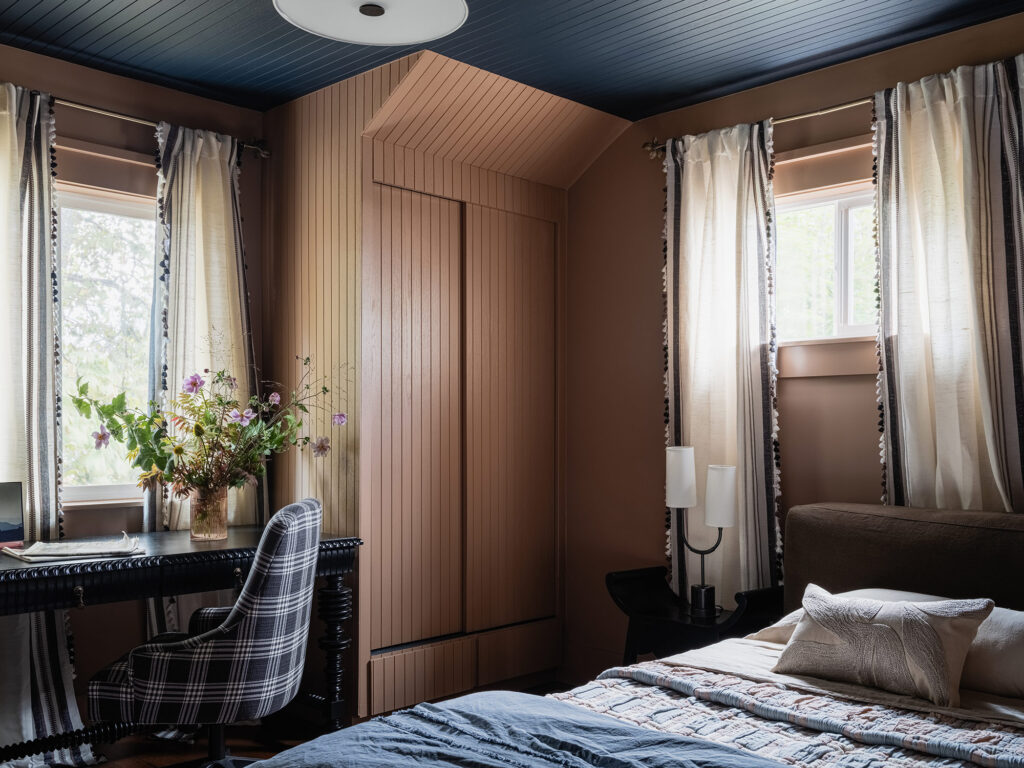 Basement Bedroom in Tacoma Home by Allison Lind