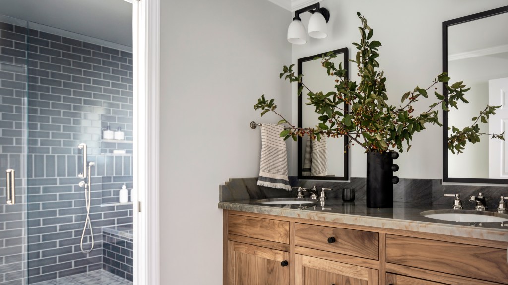 A Retired Couple Treated Themselves to a Bathroom Makeover—See the Luxe Transformation