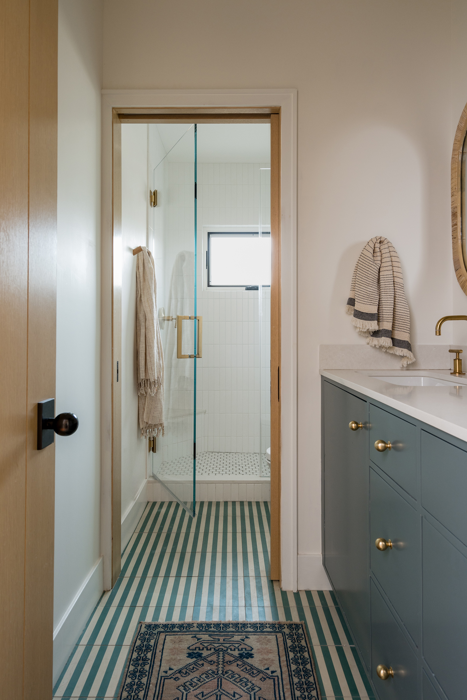 Bathroom in Palos Verdes ADU by Salthouse Collective