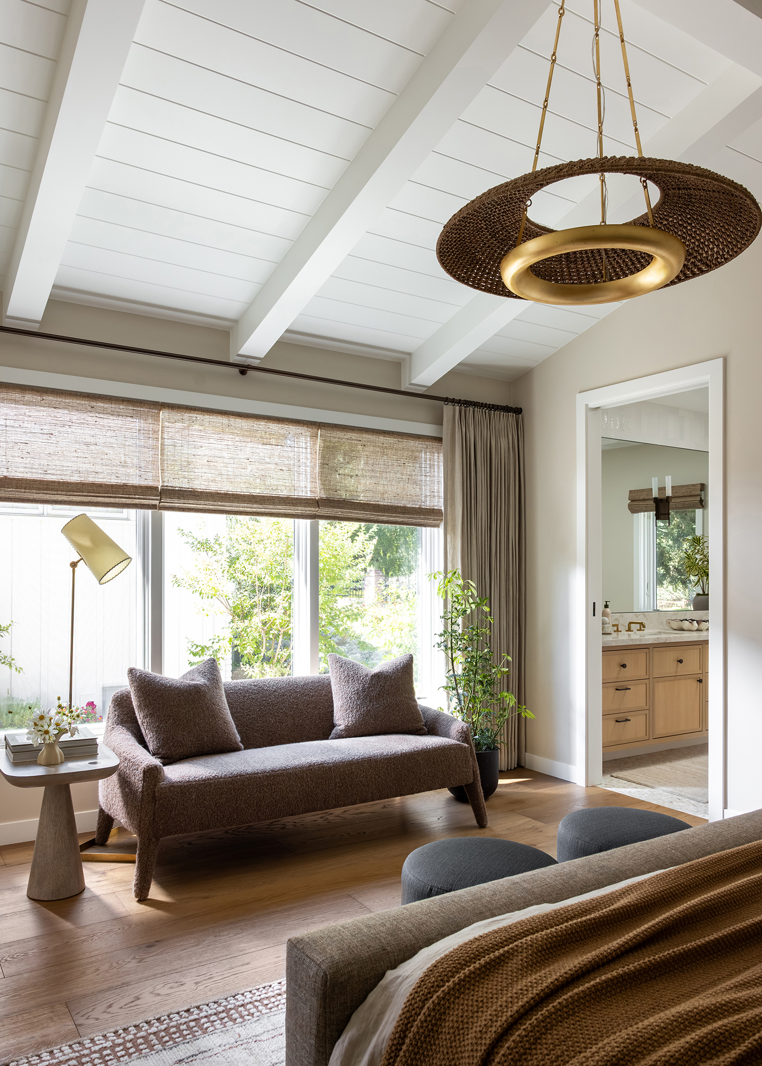 Bedroom Lounge in Sacramento ADU by Victoria Tanforan