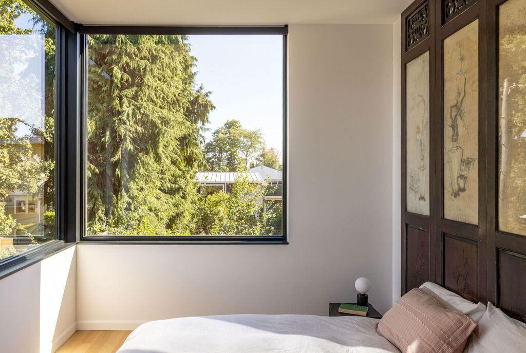 Bedroom Seattle Art Studio House by SHED Architecture