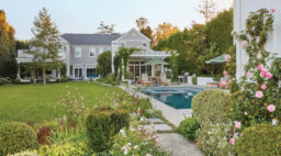 Benner Landscape Design Carmelina Home Pool Roses