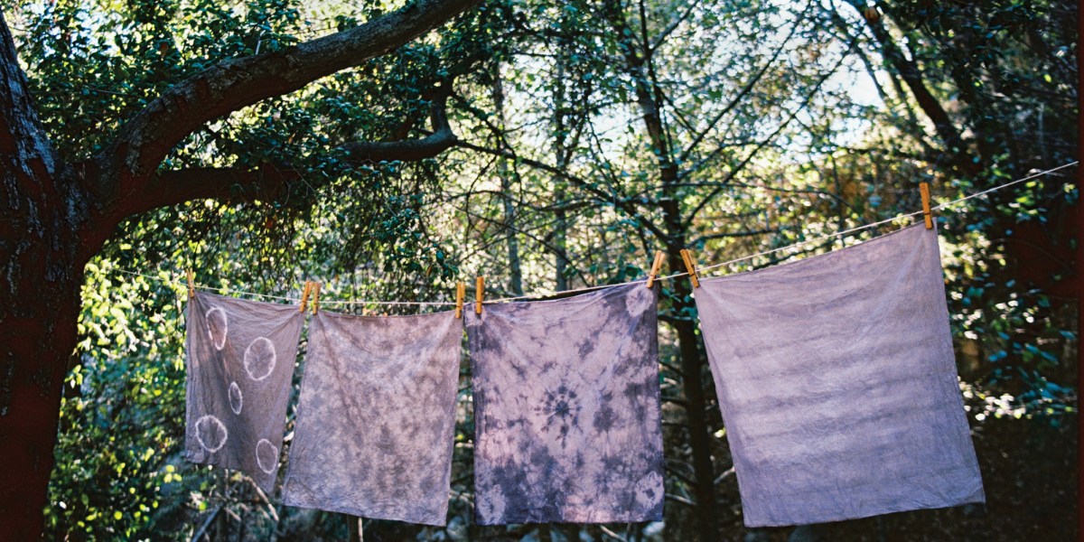 Finished Dyeing Projects Drying