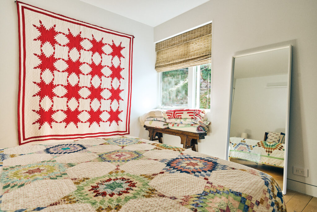 Berkeley Modern Guest Bedroom Quilts