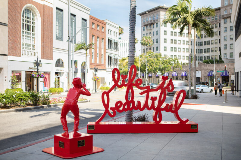 Beverly Hills Life Is Beautiful Sign