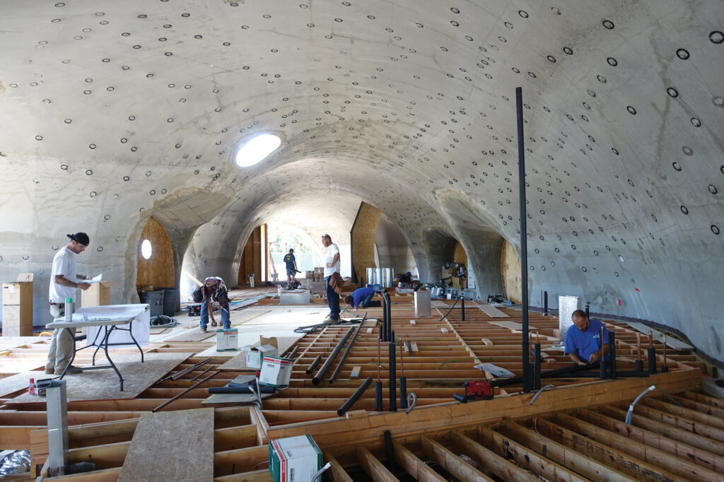 Malibu Binishells Construction