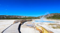 Biscuit Basin Sapphire Pool Yellowstone
