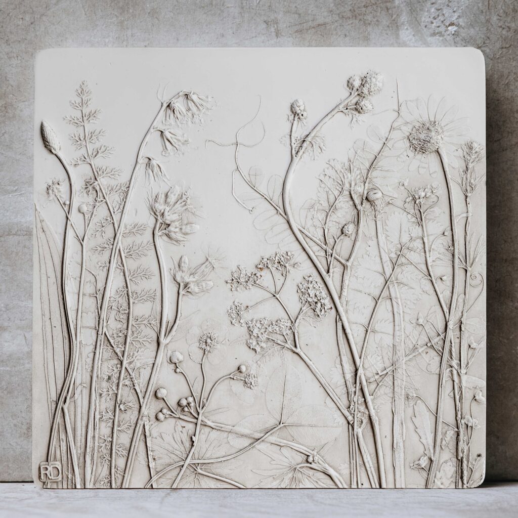 Finished Cast in Raw Plaster