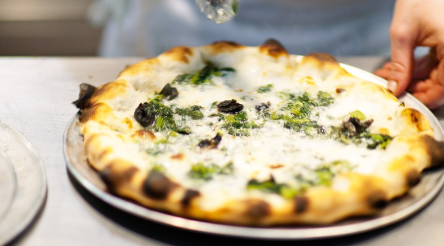 Delfina's Broccoli Rabe Pizza