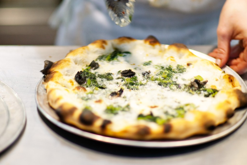 Delfina’s Broccoli Rabe Pizza