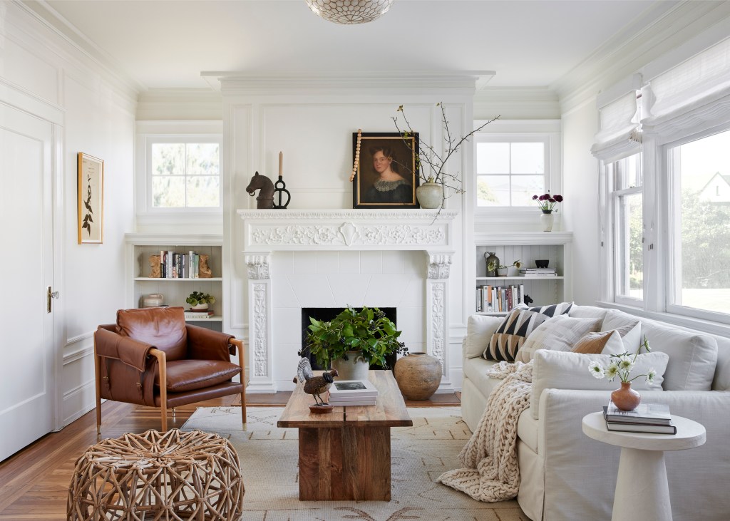 Brown and White and Chic All Over: Steal This Neutral Living Room Look