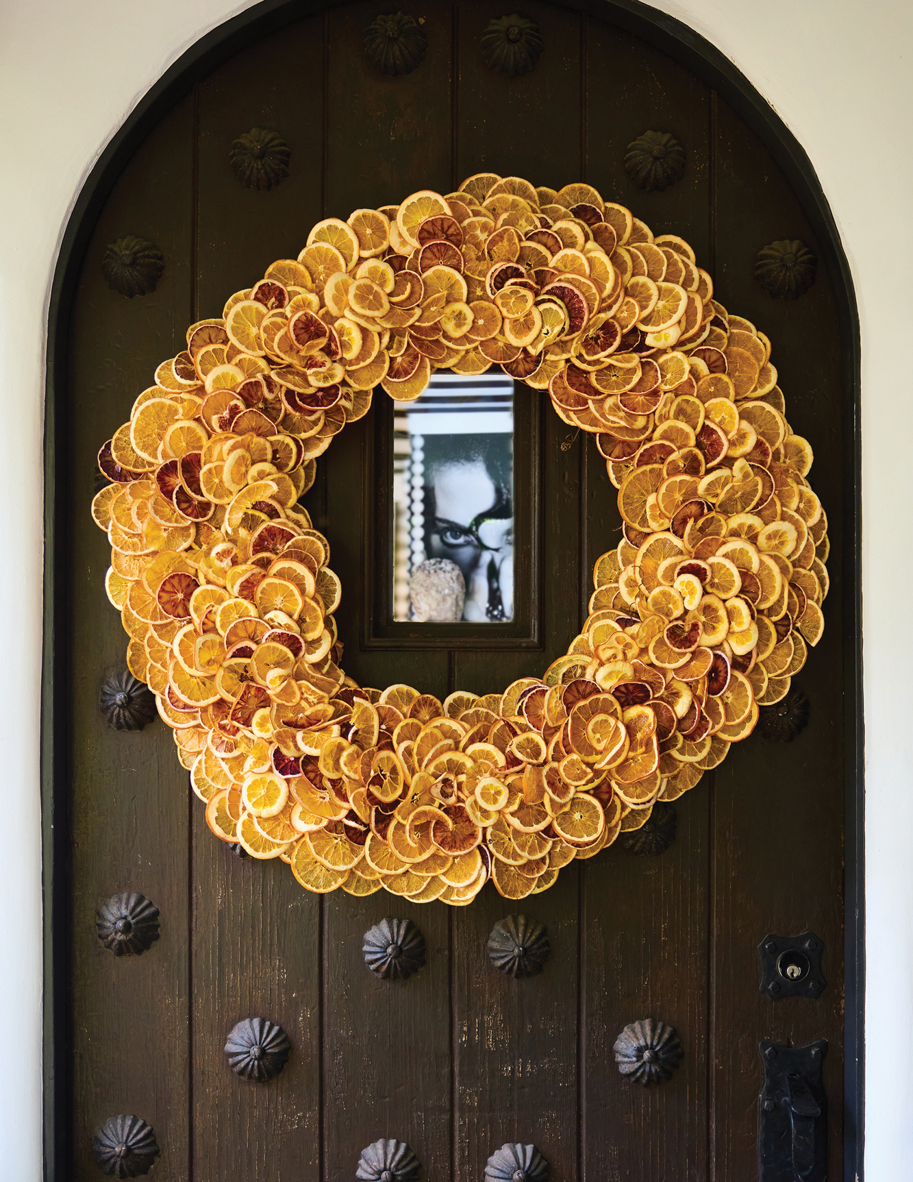 Bullard Hollywood Hills Orange Wreath
