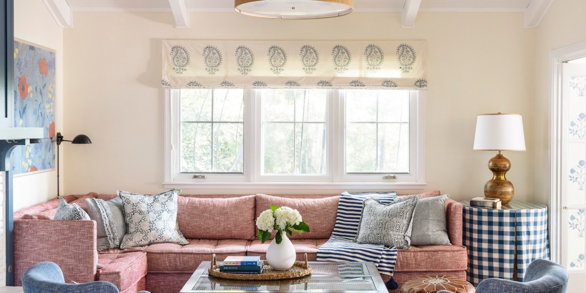 Bungalow Color and Pattern in the Great Room