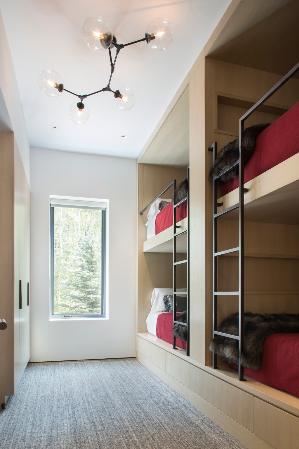 Built-in Bunk Rooms Make Space for More Family, More Friends, and More Fun