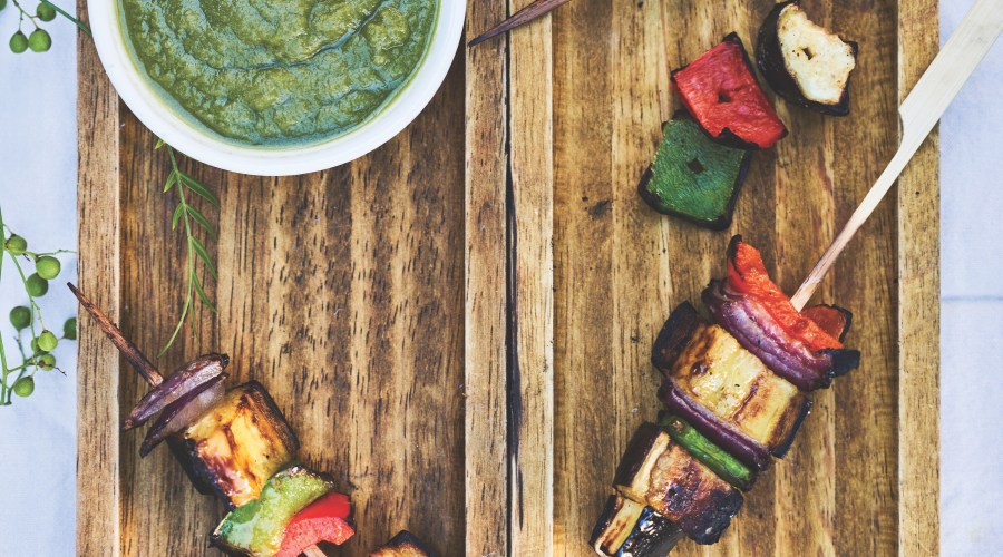 Eggplant Skewers