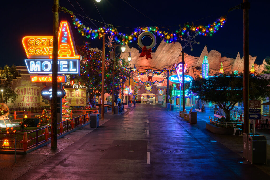 Cars Land Holiday Disneyland