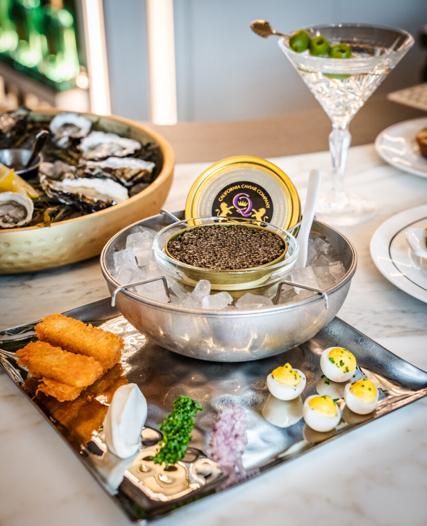 Caviar Service at Holbrook House