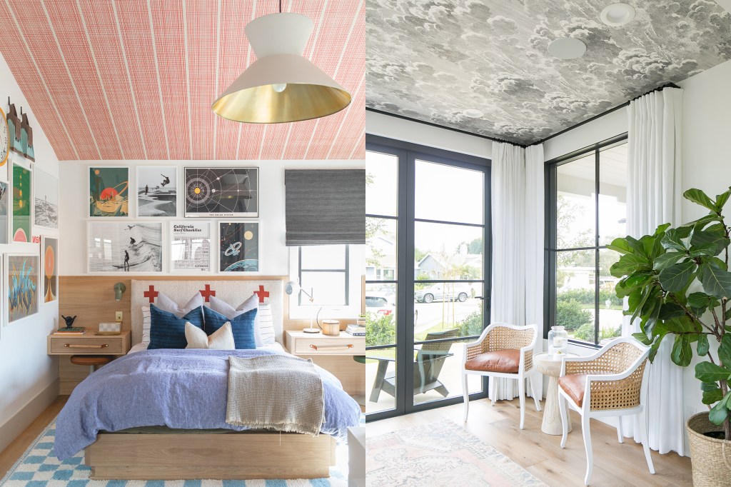 Ceiling Wallpaper Is the Latest Design Trend—Here's How to Not Mess up the Install