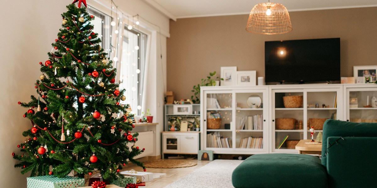 Christmas Tree Family Room