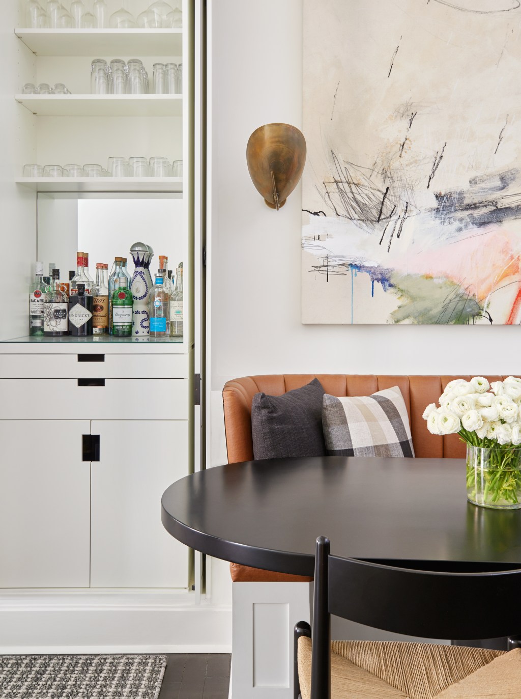 Have an Under-Used Closet? Awkward Alcove? Empty Built-in Shelving? Turn It into  a Pocket Bar