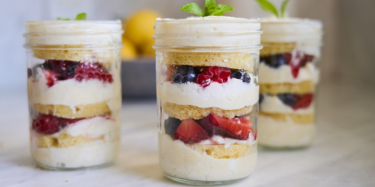 Three Trifles in Jars