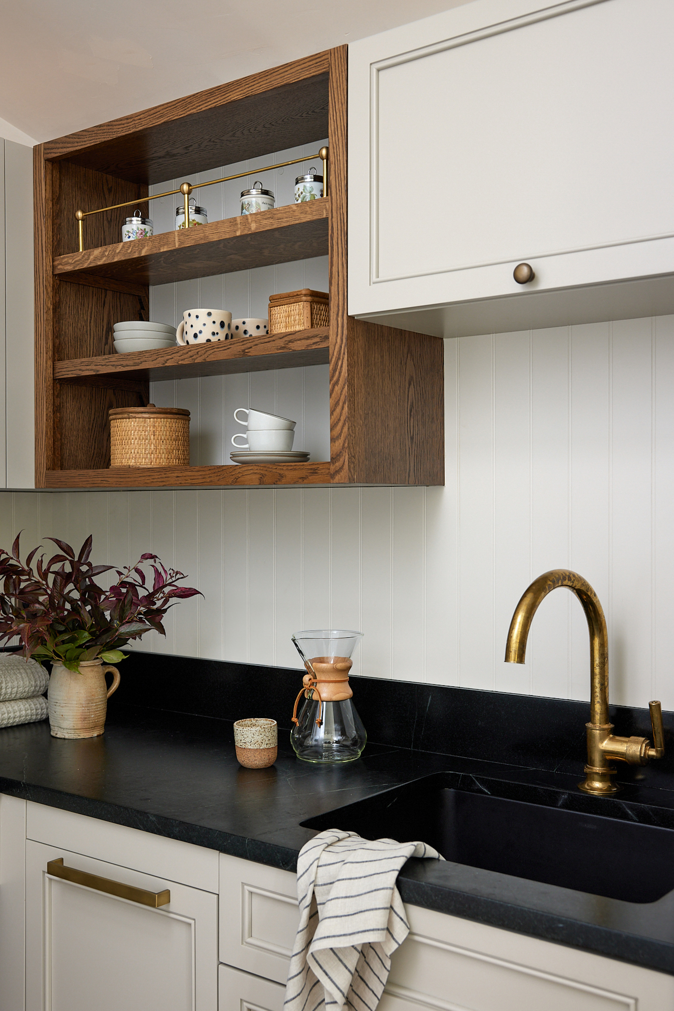 Coffee Bar Laundry Room by Rachel Seldin