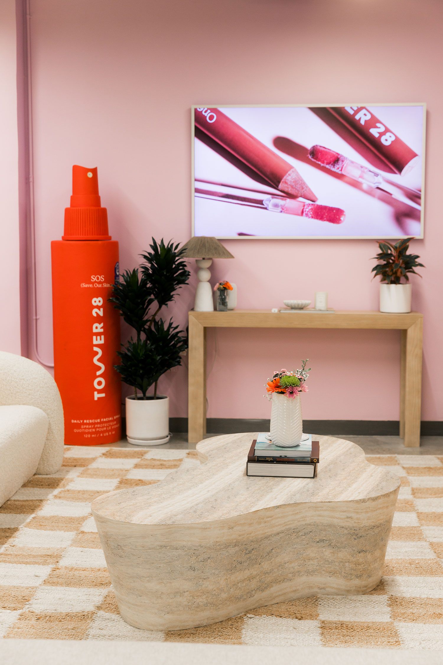 Coffee Table in Tower 28 Office