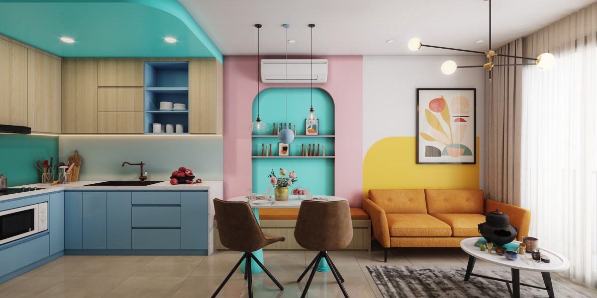 Colorful Modern Apartment