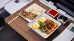 Congee by Brandon Jew on Alaska Airlines