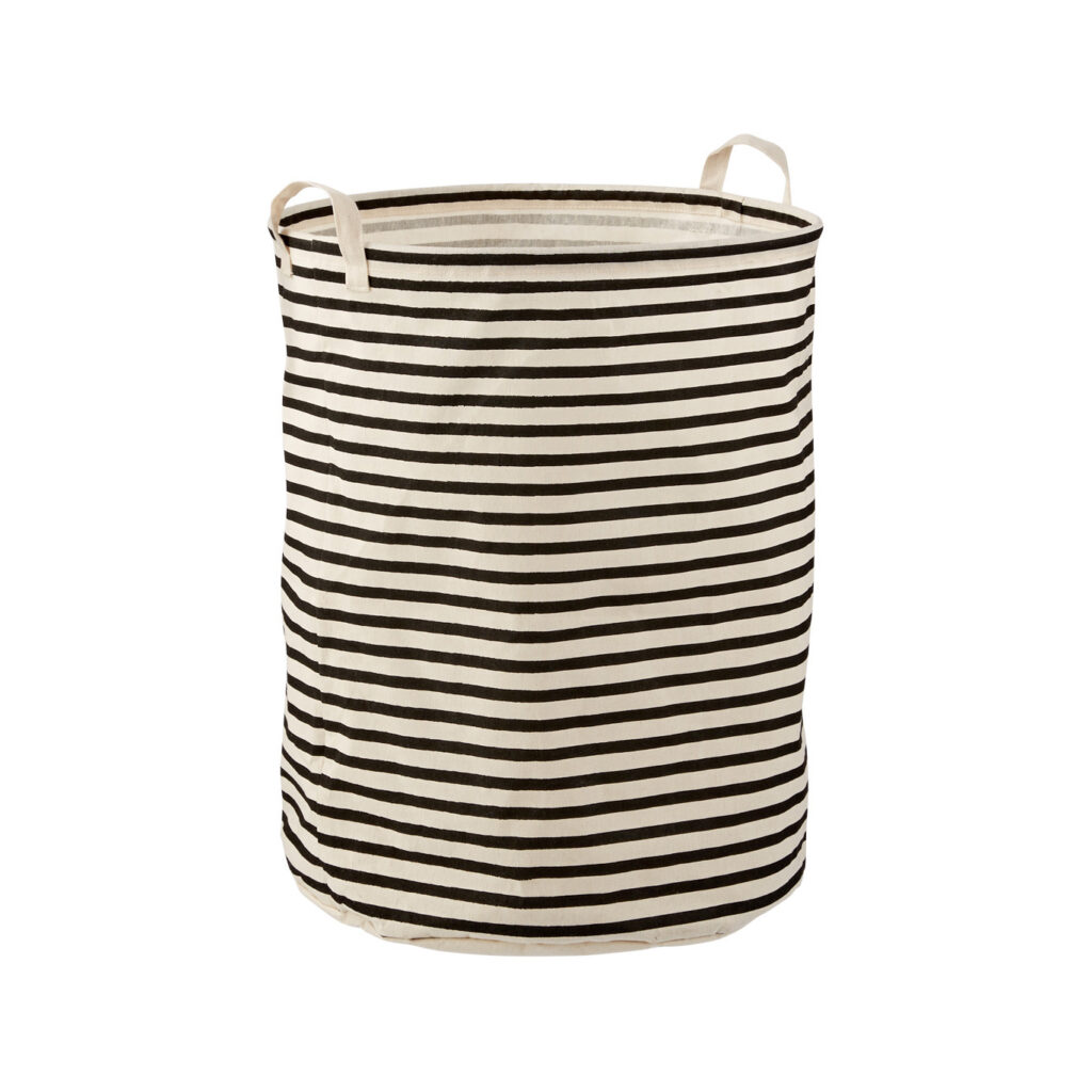 Container Store Round Collapsible Hamper