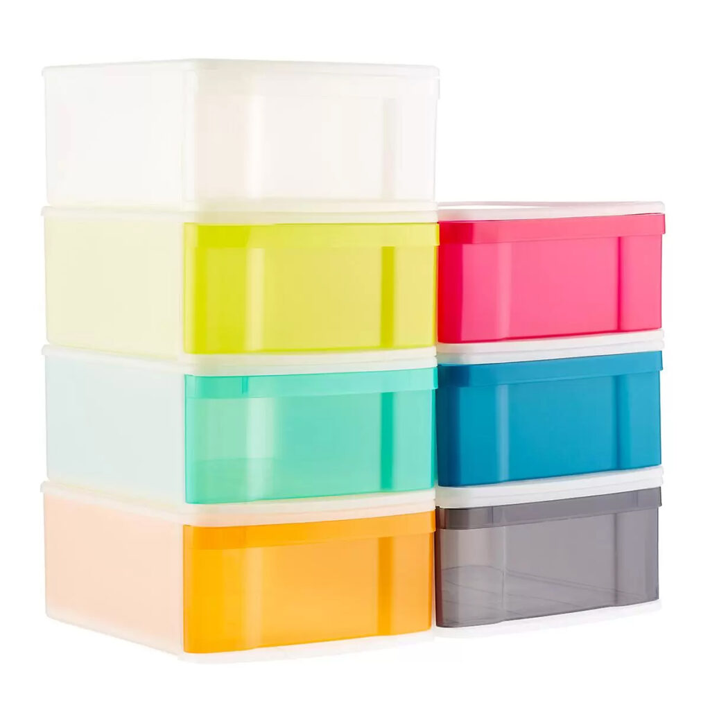 The Container Store Tint Stacking Drawers