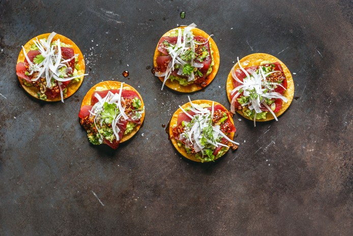 Melissa King Tuna Tostada