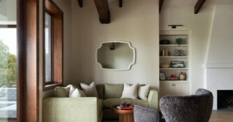 Couch Corner design by Andrea Lackie Design