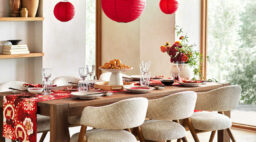 Crate & Barrel Lunar New Year Table